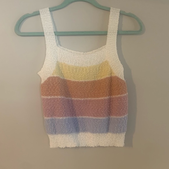 Stripped cropped tank - Picture 1 of 3